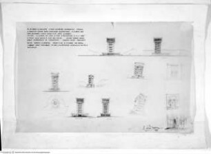 Stegreifprobe - Wasserturm, Skizzen