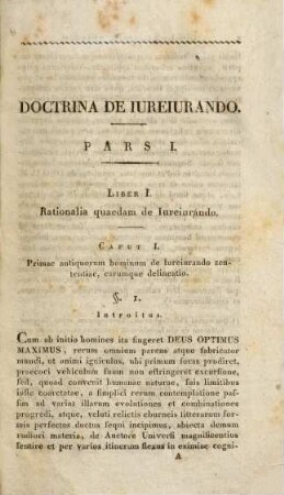 Doctrina de Iureiurando e genuinis legum et antiquitatis fontibus illustrata
