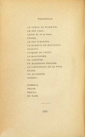 Théatre inédit