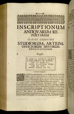 Classis Undecima. Studiorum, Artium, Officiorum Minorum, Negotiationum