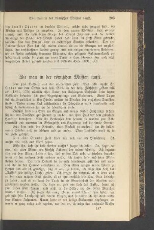 Wie man in der römischen Mission tauft