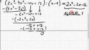 11B.6 Polynom in Linearfaktoren zerlegen