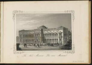 [Bl. 5] : The New Museum = Das neue Museum, Stahlstich, um 1845 : Payne, Albert Henry : Dresden / A. H. Payne. - [Leipzig] , [ca. 1845]. - [21] Bl. : nur Ill., Kt. - Enth. 20 Stahlstiche und 1 Karte von Dresden