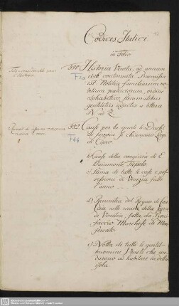 Codices Italici