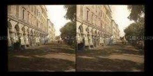 Straße an der Esplanade, Kerkyra, Korfu