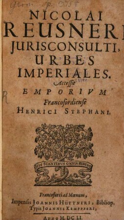 Urbes Imperiales