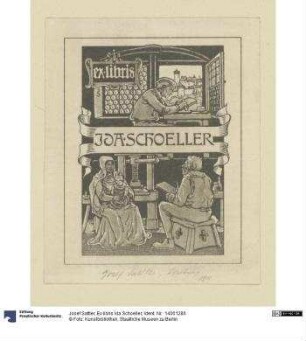 Ex libris Ida Schoeller