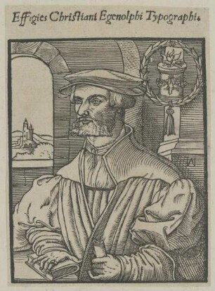 Bildnis des Christianus Egenolphus