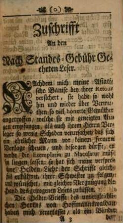 Helden-Liebe der Schrifft Alten Testaments : In 16. anmuthigen Liebes-Begebenheiten, Mit Beygefügten curieusen Anmerckungen, Poetischen Wechsel-Schrifften, [1]