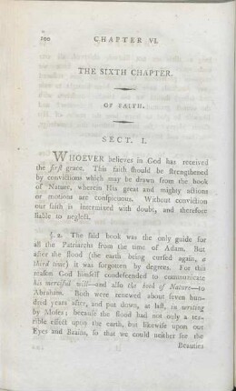 The Sixth Chapter. Of Faith.