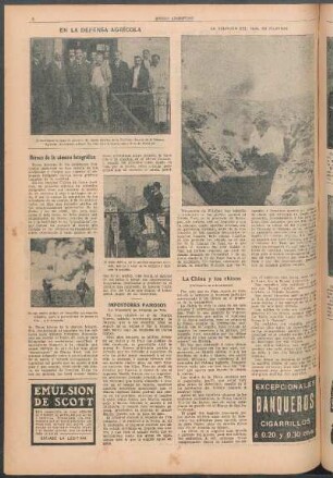 En la defensa agrícola [Fotografía]