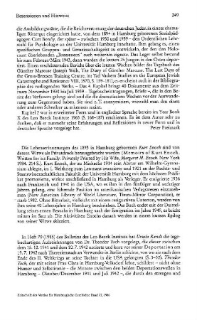 Enoch, Kurt :: Memoirs of Kurt Enoch, written for his family : Privately printed, New York, Margaret M. Enoch, 1984