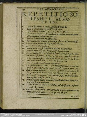 Repetitio Solennis L. Admonendi