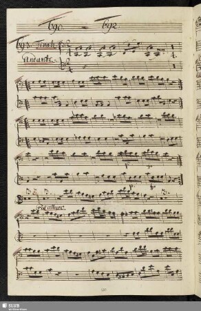 693. Finale: Nume terribile benigno fatevi / Galuppi, B.