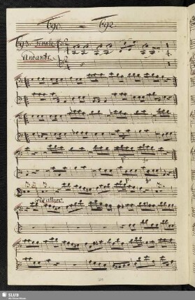 693. Finale: Nume terribile benigno fatevi / Galuppi, B.