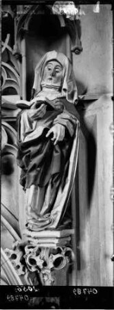 Breisach Sankt Stephansmünster Lettner Plastik des Heiligen heilige Anna