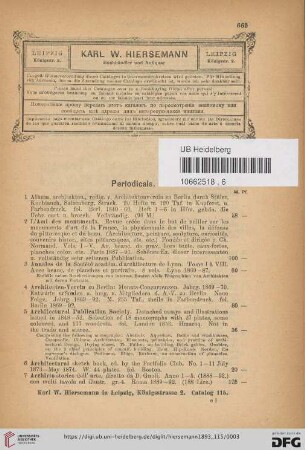 Periodicals (Nr. 1 - 49)