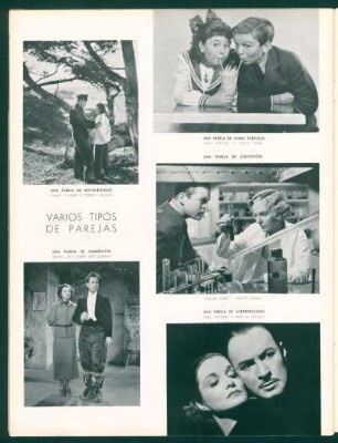 Varios tipos de parejas
