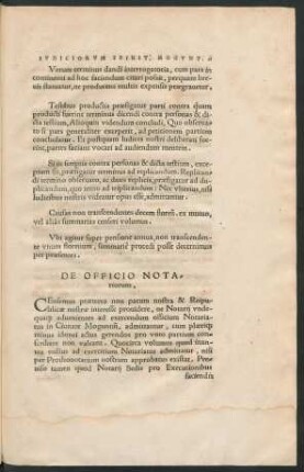 De Officio Notariorum.