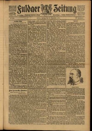 Ausgabe vom Freitag, den 10. November 1905.