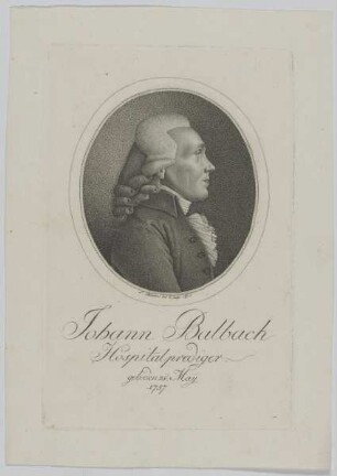 Bildnis des Johann Balbach