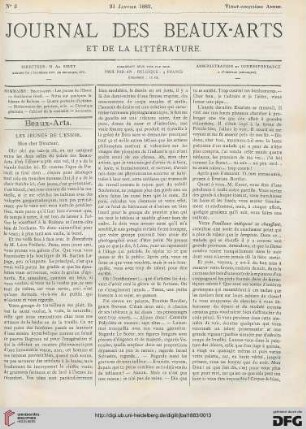 Nr. 2 (31 Janvier 1883)