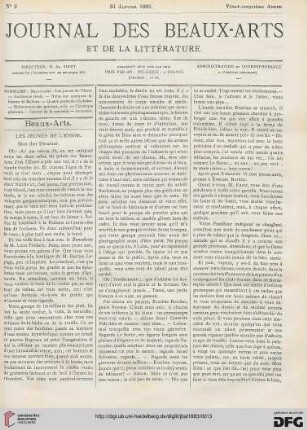 Nr. 2 (31 Janvier 1883)