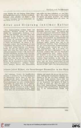16: Johann Jakob Rischer, ein Vorarlberger Baumeister in der Pfalz
