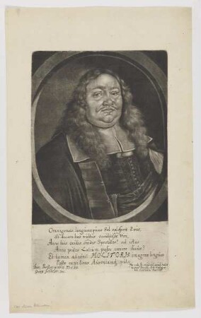 Bildnis des Christoph Molitor