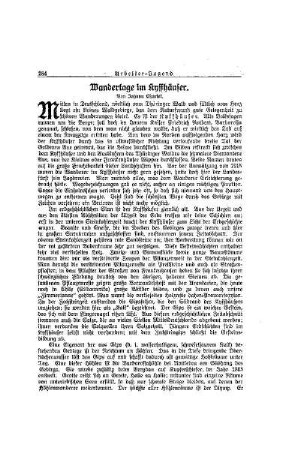 Wandertage im Kyffhäuser