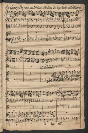 Aurae sacrae; S, orch, bc; h-Moll