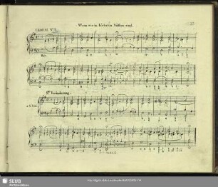 Choral No. 11: Wenn wir in höchsten Nöthen sind