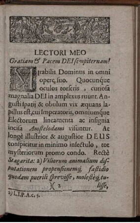 Lectori Meo