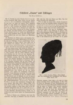 39-42 Schillers "Laura" und Tübingen