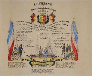 Erinnerung an die schleswig-holsteinische Armee von 1848-1849-1850.