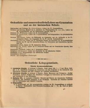 Jahresbericht über das K. Gymnasium Ludovicianum und die K. Lateinische Schule in Schweinfurt : für das Studienjahr ... 1853/54