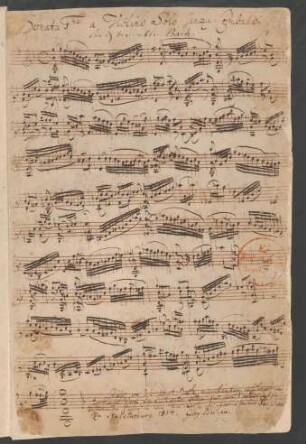 Sonaten; vl; g-Moll; BWV 1001