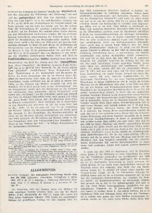 893-895 [Rezension] Seiler, Christoph, Die theologische Entwicklung Martin Kählers bis 1869