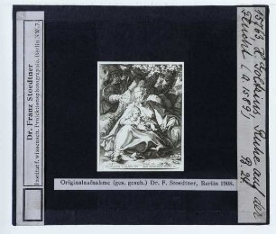 Goltzius, Ruhe auf der Flucht (Druck, 1589)