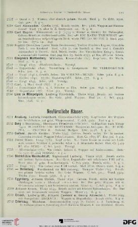 Neufürstliche Häuser (Nr. 2751-2886)