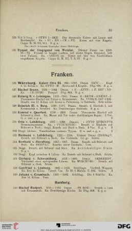 Franken (Nr. 526-557)