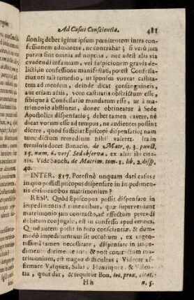 481-492, Interrogatio 817 - 831