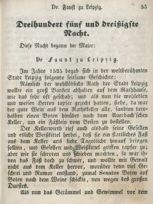 Dreihundert fünf und dreißigste Nacht