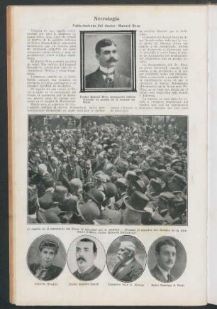 Necrología : Fallecimiento del doctor Manuel Brea