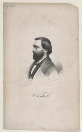 Bildnis des Gottfried Kinkel
