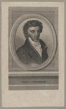 Bildnis des Carl v. Rotteck