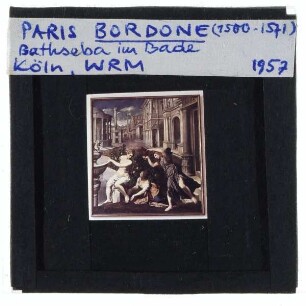 Bordone, Bathseba im Bade