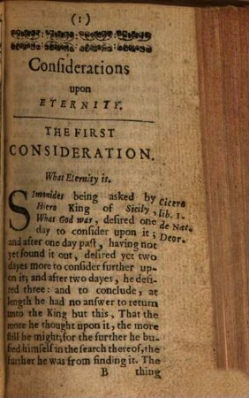The considerations of Drexelius upon eternitie