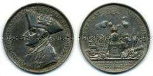 Brandenburg-Preußen, Medaille auf den Tod von Friedrich d. Großen (Nachguss)