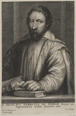 Bildnis des Nicolavs Fabricivs de Peirese